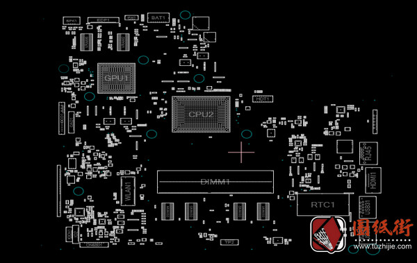 Lenovo v110-15ast LV114/LV115-ASR 15283-2 SD联想笔记本电脑主板点位图