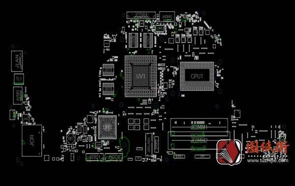 Dell ALIENWARE 17 R3 LA-C912P AAP11/21外星人笔记本点位图
