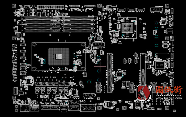 ASROCK X370 KILLER SLI电脑主板点位图