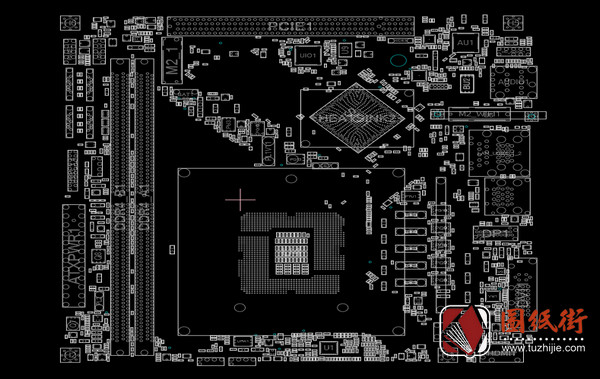H310M-ITX_AC华擎电脑主板维修点位图