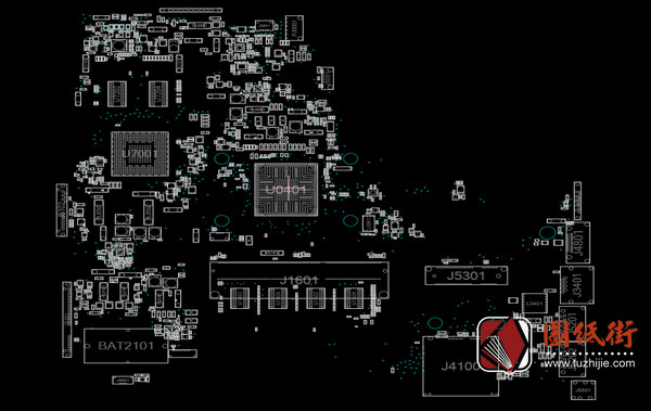 X450MD笔记本维修点位图