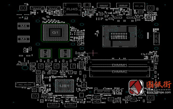Alpha DH81M01台式机电脑主板点位图