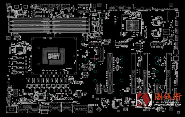 AsRock Fatal1ty Z170主板点位图