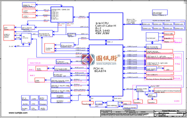 M15 M17 R3 LA-J521P外星人笔记本主板维修图纸