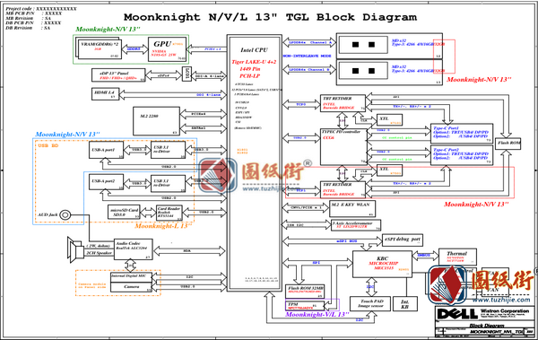 Moonknight 19880笔记本原理图