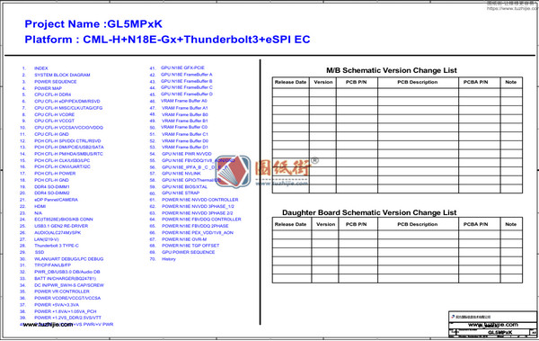 GL5MP6K GL5MPxK电路原理图