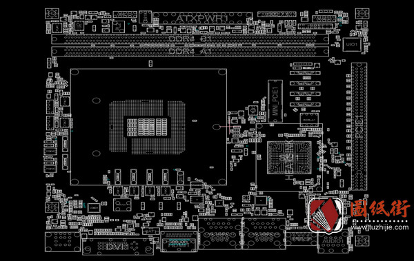 ASROCK Z170M-ITX AC主板点位图