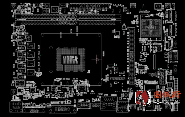 H61M-DG3 USB3主板点位图
