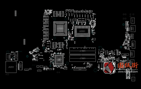 ROG GL504GM玩家国度笔记本点位图CAD