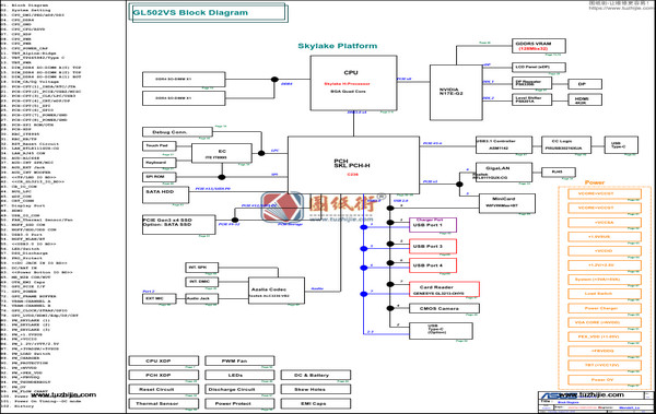 GL502VS主板原理图