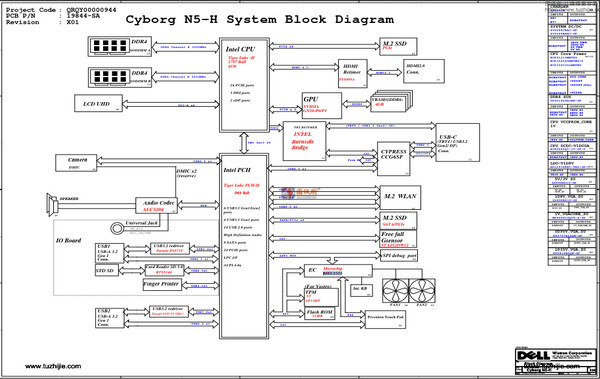 Cyborg N5-H 19844-SA主板图纸