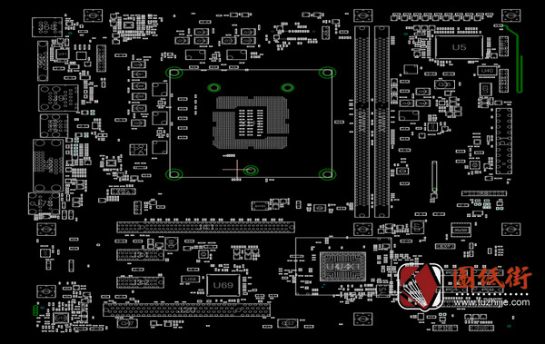 HP ProDesk 480 G1 Microtower REV 1.6惠普笔记本CAD点位图