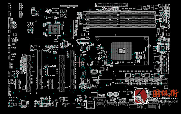 Asus Prime B350-PLUS REV1.05A华硕台式电脑主板点位图