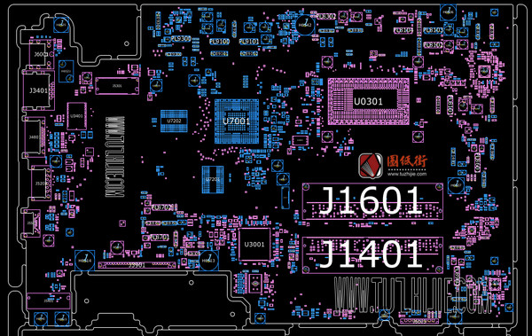 Clevo NB50TJTK NB50TJMB-0D 6-7P-NB505-003 6-71-NB500-D02蓝天笔记本点位图CAD