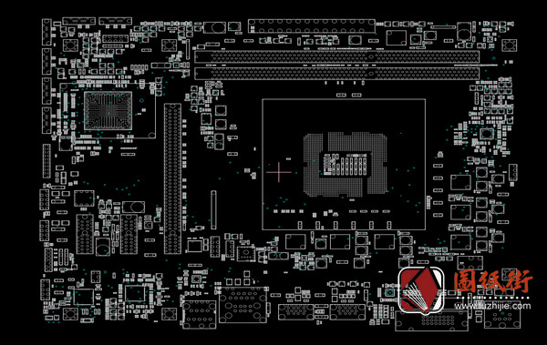 ASUS B150M-ET D3 REV1.03华硕电脑主板点位图FZ