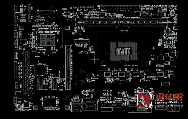 ASUS H110M-C2 REV1.03华硕电脑主板点位图FZ