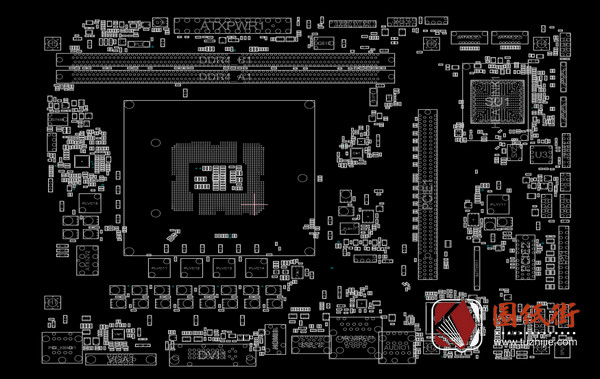 ASRock H110M-DS_HYPER主板点位图