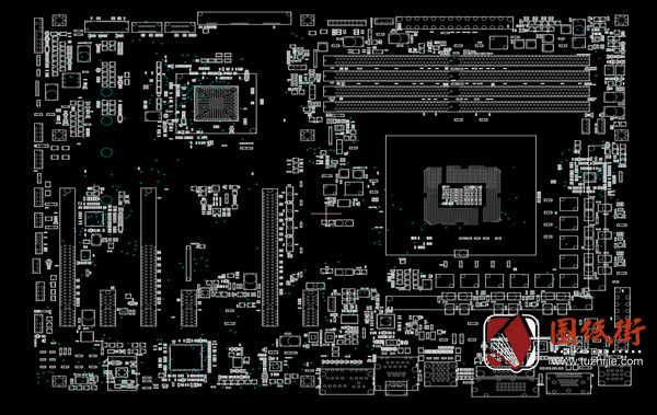 ASUS Z170 PRO GAMING点位图