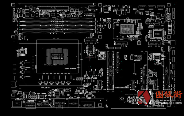 Z370 AORUS GAMING 7-OP电脑主板点位图