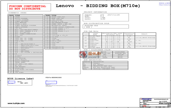 ThinkCentre M710e IB250CX-SVT图纸