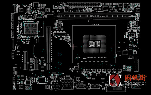 ASUS EX-B250M-V5主板点位图