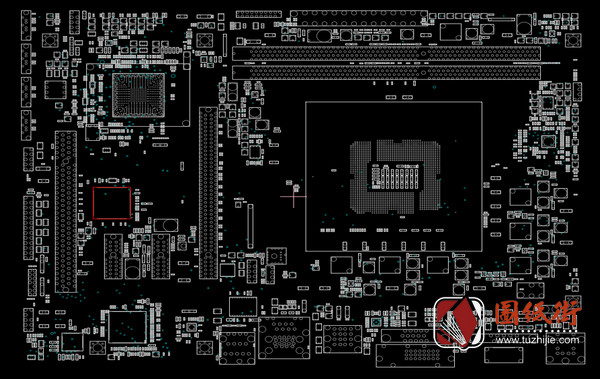 ASUS H110M-C D3 REV1.03华硕电脑主板点位图FZ
