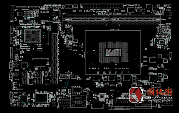 Asus H110M-D主板点位图