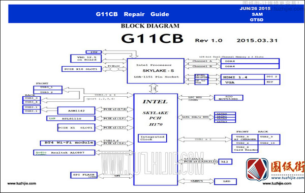 电脑维修资料H170-I G11CB DP_MB