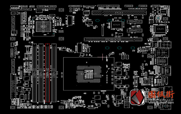 ASUS Prime B250M-C主板维修点位图