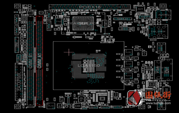 ASUS H81I-PLUS BM1AD1 DP_MB点位图