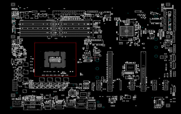 Z370-PLUS GAMING主板点位图