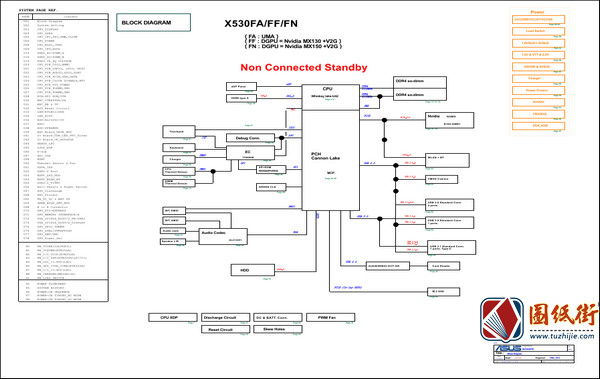 X530FA X530FF X530FN主板原理图