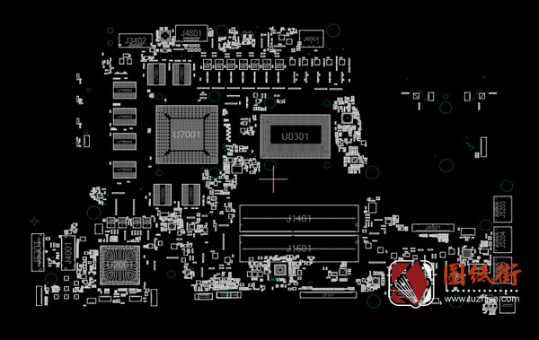 ROG G531GW枪神3点位图CAD