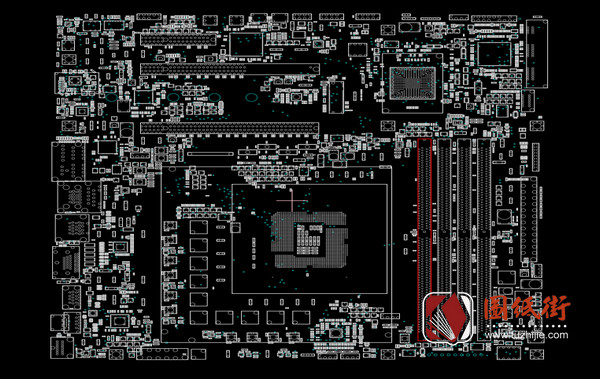 ASUS MAXIMUS VIII GENE系列点位图