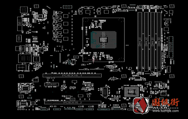 ASUS B450M-PLUS GAMING点位图