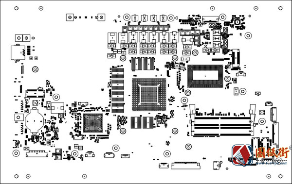 Acer GX-791 P7NCR点位图