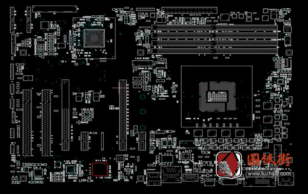 ASUS Z170-P电脑维修点位图