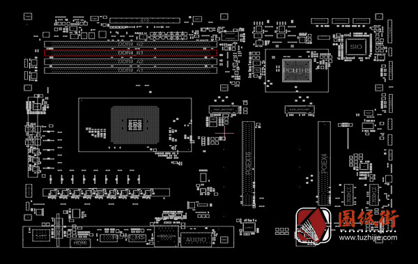 X570 AORUS ELITE主板维修点位图合集