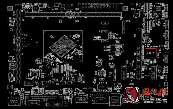 ASUS J3455M-E 点位图FZ