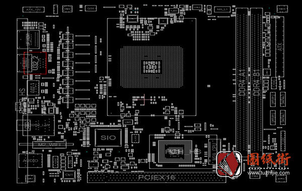 B550I AORUS PRO AX 点位图TVW