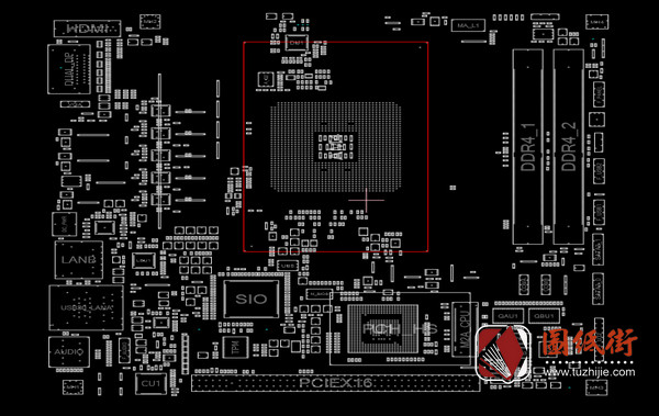 A520I DASH 维修点位图TVW