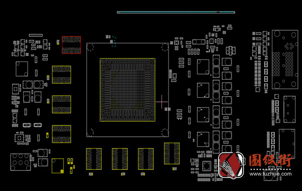 ASUS R9 270-2GD5显卡点位图