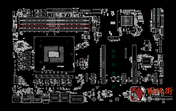 ASRock B150 GAMING K4_OC华擎主板点位图