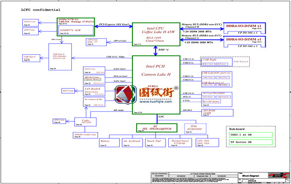 Y7000P Y530-15ICH NM-B962拯救者维修电路图