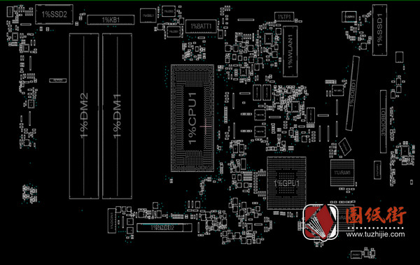 Dell 7706 19829-1 DKFH0点位图GR