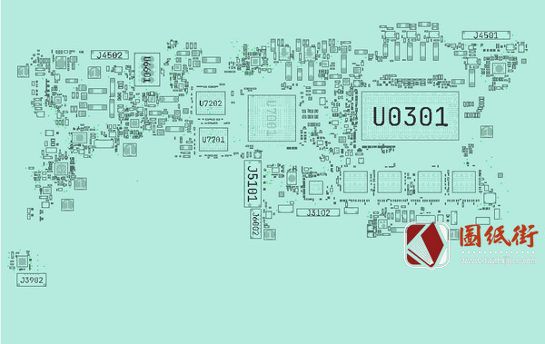 UX461FN R2.1 笔记本主板点位图