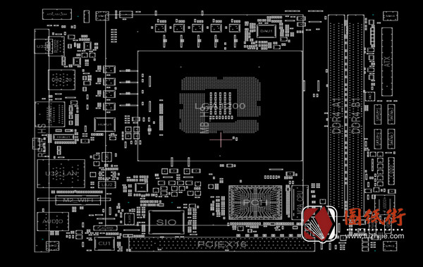 B560I AORUS PRO AX 主板点位图TVW