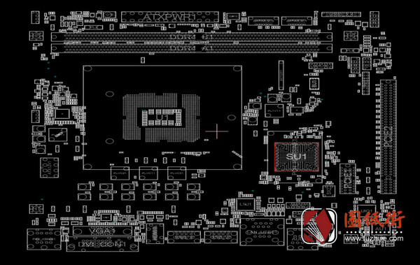 华擎H110M-DGS R3维修点位图