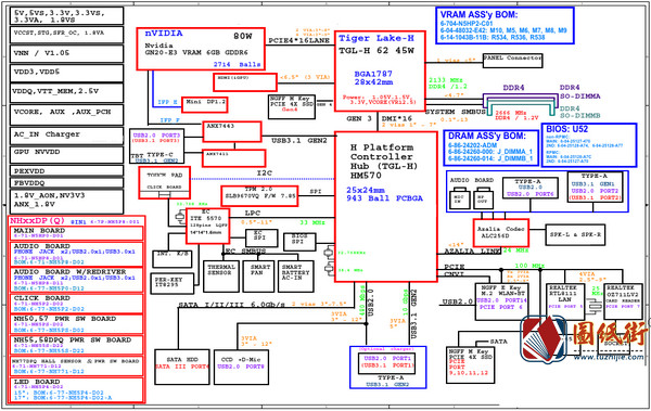 NH50HP NH57HP 6-71-N5HP0-D01原理图