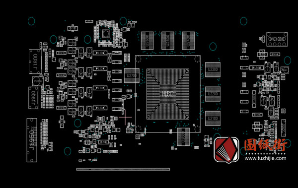 ASUS D009PI EX-RX580显卡点位图